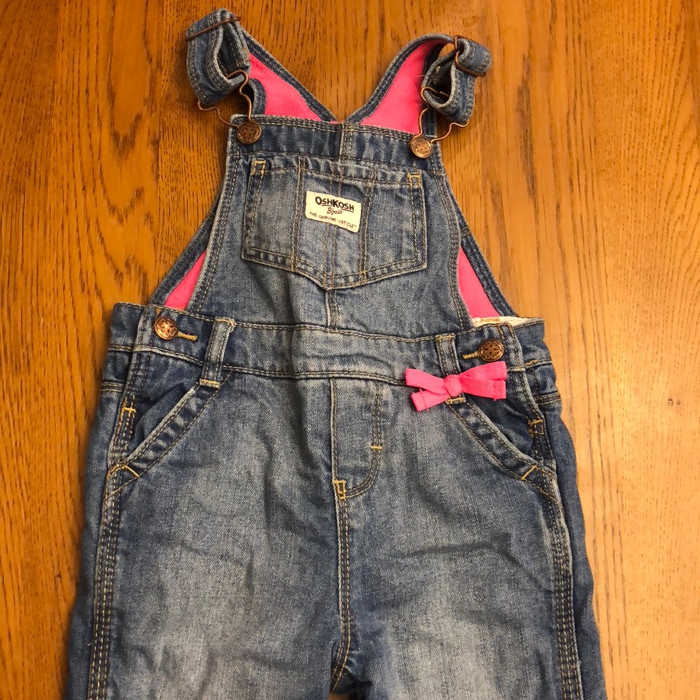 Girls Lined Overalls